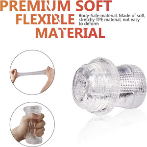 Giocattoli Sessuali Artificiali per Uomo Masturbazione Imen per Pene Maschile Allenatori per il Ritardo Sessuale - Product Image 4