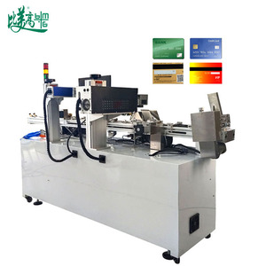 Kimlik Kartı Lazer Gravür Makinesi Kimlik Kartı Yapımı Endüstriyel RFID Kart Kişiselleştirme Makinesi Baskı, Kodlama, Sıralama Özellikli - Product Image 2