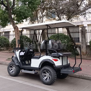 72 볼트 골프 카트 4 인승 전기 오프로드 골프 카트 2 + 2 인승 5KW 모터 리튬 배터리 (BMS 포함) - Product Image 5