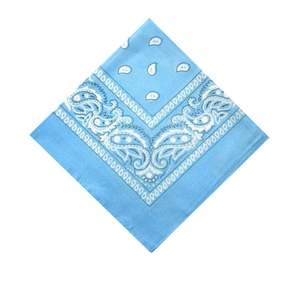 Multifunctional Custom Square <b>Bandana</b> 55x55cm Formal Four Seasons Silk Screen & Digital Printed Logo Design - Product Image 5