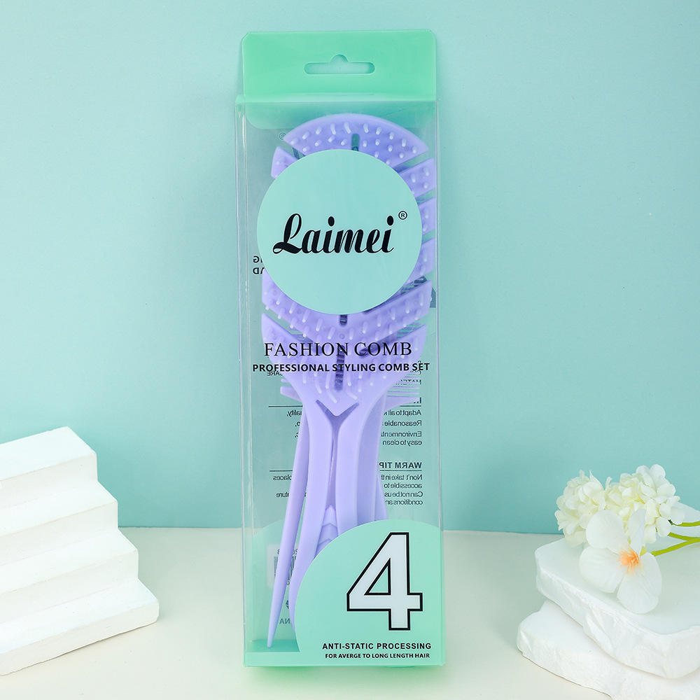 Pourpre avec la boîte de PVC