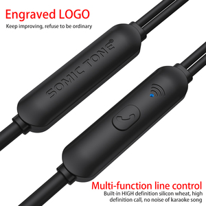 SOMIC TONE D18 Grosir Murah Earphone Kabel 3.5mm OEM ODM Harga Pabrik Earbuds Portabel Headphone dengan Mikrofon untuk Gaming - Product Image 2