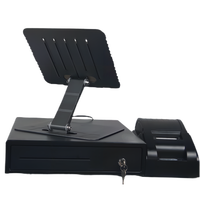 Logiciel de Système de Point de Vente Intelligent pour Tablette pour Petits Commerces Utilisant une Solution de Restauration sur Place avec Imprimante Thermique 58mm et Tiroir-Caisse