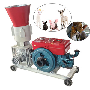 Factory Direct Sale New Diesel Powered High Productivity Household <strong>Feed</strong> <strong>Pellet</strong> <strong>Machine</strong> for Cattle Sheep Chickens and <strong>Ducks</strong> - Product Image 1