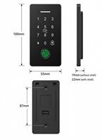 TTLock BLE Eingebetteter Wasserdichter Vandalensicherer Zugangscontroller mit RFID NFC-Leser für Drehkreuz- und Schrankenintegration