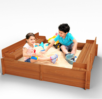 Train interactif en bois pour bac à sable avec auvent, planches DIY, pour jardin extérieur, aire de jeux pour enfants