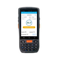 Barato PDA de mano Android Colectores DE DATOS Teléfono inteligente industrial 1D 2D Escáner de código QR Pdas resistente