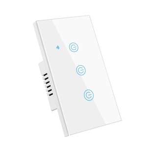 Interruptor inteligente WiFi Tuya, interruptor de pared estándar de EE. UU., Panel de vidrio de sincronización remota, impermeable, energía eléctrica, Control de voz, aplicación remota - Product Image 3
