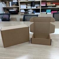 Boîte d'expédition en carton ondulé Kraft haute résistance, sur mesure, robuste et protectrice pour le commerce électronique (vente en gros)