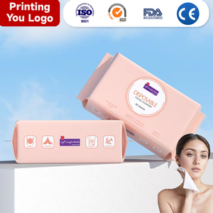 OEM 100% Coton Doux Biologique Lavage des <span class=keywords><strong>Mains</strong></span> et du Visage Tissu de Nettoyage Salon Spa Maquillage Serviette Jetable Propre <span class=keywords><strong>pour</strong></span> le Visage - Product Image 1