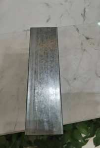 Tuyau d'acier carré galvanisé par moulin Shs 20*40mm sans couture PRE tuyau d'acier soudé noir carré en acier galvanisé 40x40 Tube carré - Product Image 5