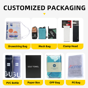 Bán Buôn Biểu Tượng Tùy Chỉnh In Golf Waffle Khăn Với Móc Và Túi Sợi Nhỏ Dệt Golf Khăn - Product Image 4