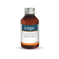 Autocollant adhésif imperméable en vinyle imprimé avec logo personnalisé pour les étiquettes de flacons de médicaments avec adhésif permanent