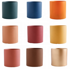 <span class=keywords><strong>Maceta</strong></span> de Cerámica Cilíndrica de Diseño Personalizado de 3, 4, 5, 6, 7 y 8 Pulgadas para Decoración del Hogar y Jardín, de Alta Calidad y Elegante - Product Image 2