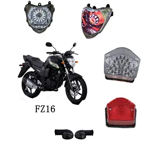 Kit de pièces de carrosserie de moto, avec indicateur de feu arrière, FZ16