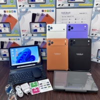 Tableta SAILBook B57 Pro de 10.1 Pulgadas con Android 16, Teclado y Ratón, 16 GB + 512 GB, 2 SIM + WiFi, Batería de 10000 mAh para Trabajar y Estudiar
