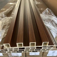 Panel de Pared de PVC con Revestimiento de Grano de Madera a Buen Precio, Panel de Pared Interior Impermeable, Tablero de Revestimiento Interior de PVC