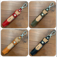 Étui pour couteau Opinel en cuir PU, housse pour couteaux de pique-nique, organiseur de couteaux portable avec boucle de suspension