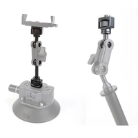 HIGHLIGHTS - Support de moniteur à rotule en alliage d'aluminium avec broche de positionnement Arri, filetage 1/4, 17/20/25,4 mm, accessoire d'extension pour photographie