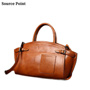 Bán Buôn Cổ Điển Chính Hãng Của Phụ Nữ Sang Trọng Da Dây Kéo Tote Túi Xách Công Suất Lớn Đa Năng Túi Xách - Product Image 4