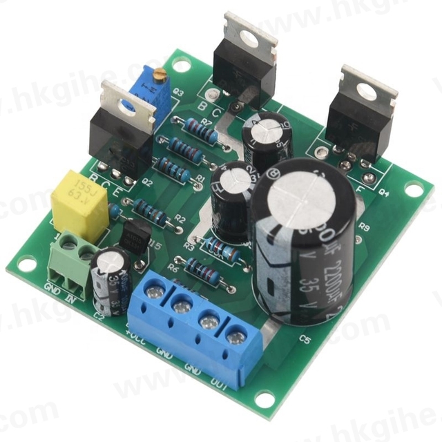 hot sell Mini Assembled TIP41C 1 Channel Mono Board Pure Class A Sealed Multi-turn Adjustable Resistor Audio Sound Amplifier