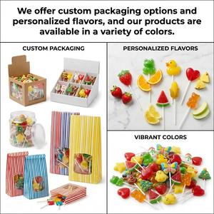 Fabricant de bonbons directement de l'usine, bonbons en forme d'animaux et de cœurs, en vrac, certifiés BRC et Halal, fabrication artisanale, design personnalisé - Product Image 3