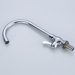 Grifo vertical frío de un solo orificio Morning Dew de 4 puntos de apertura rápida para fregadero de cocina, lavabo, fácil instalación - Product Image 3