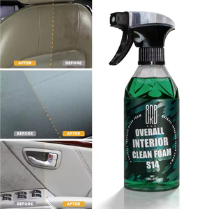 Limpiador interior de <span class=keywords><strong>coche</strong></span> S14 para detalles y <span class=keywords><strong>restauración</strong></span> de vehículos Limpiador de salpicadero de <span class=keywords><strong>coche</strong></span> para <span class=keywords><strong>tapicería</strong></span> de asientos Brillo de cuero - Product Image 2