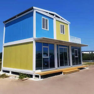 Maison conteneur personnalisable à 2 étages, maisons pliables et détachables, <span class=keywords><strong>3</strong></span> chambres, 2 salles de bain, maisons conteneur de luxe de 40 pieds - Product Image 2