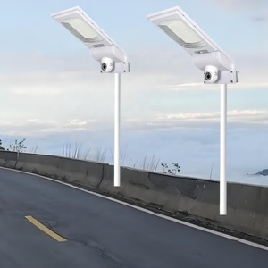 Lámpara Solar LED de Calle con Sensor de Movimiento IP65 para Exteriores, 300w, Control por Aplicación Wifi, Monitoreo de Seguridad - Product Image 1