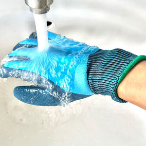 Gants sableux en <span class=keywords><strong>latex</strong></span> doublement trempés, isolés et antidérapants de jauge 15 personnalisés pour les travaux électriques - Product Image 6