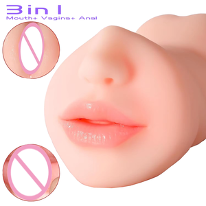 リアルな質感のオーラルシミュレーター - 男性の個人使用のための強化された感覚のアダルト玩具 - Product Image 3