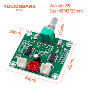 Papan Amplifier XH-A158 PAM8403 modul Speaker DIY Dual Channel 2*5W daya rendah Bluetooth 5.0 ultra-jernih - Product Image 2