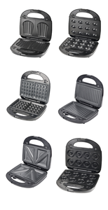 2023 Popular 2 Slices 6 in 1 Non Stick Automatic Breakfast Triangle Sandwich <b>Toaster</b> Sandwich Maker Sandwich Maker - Product Image 4