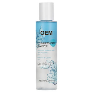 Logo personnalisé OEM Formule végétale biologique Nettoyant professionnel pour le visage à faible irritation <span class=keywords><strong>Lotion</strong></span> <span class=keywords><strong>démaquillante</strong></span> yeux et lèvres - Product Image 2