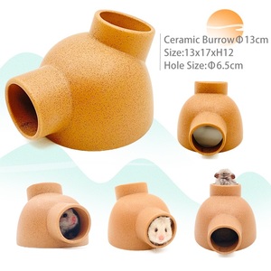Grande cachette de hamster réfrigérante en céramique naturelle - Product Image 6
