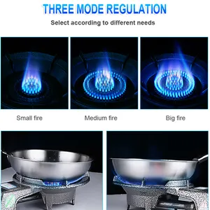2024 Hot Selling Commercial Outdoor Portable Gas Stove Single Burner Best Price Durable Strong Firepower Blue Flame Gas Cooktop