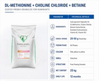 Pienso de premezcla compuesto 0.1% para rumiantes DL Metionina, cloruro de colina, vitaminas y minerales complejos para piensos animales