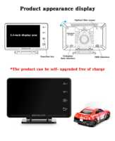 Outil de diagnostic automobile avec jauge XS OBD2, compteur de vitesse numérique GPS, affichage tête haute HUD, fonctions multiples pour voitures
