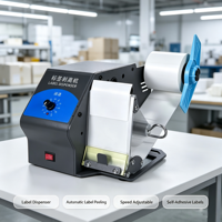 Machine à décoller les étiquettes électriques automatiques en promotion pour l'élimination des autocollants adhésifs des étiquettes de codes-barres de cartons d'expédition