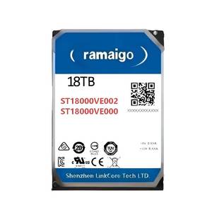 ฮาร์ดดิสก์ภายในขนาด 3.5 นิ้ว SATA 6GB/S 256MB แคช รุ่น St18000ve002 St18000ve000 ความจุ 18TB Skyhawk Ai - Product Image 1