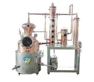 ZJ Red Copper Electric Heating Alcohol Distilling Apparatus