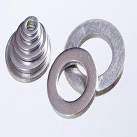 Custom Steel Flat Washers Zinc Plated Black Finish Countersunk Bonded Hardware for Industrial Automotive Use