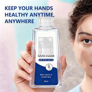 AWVA Huile d'olive minérale antibactérienne transparente, <span class=keywords><strong>mini</strong></span> <span class=keywords><strong>gel</strong></span> désinfectant pour les mains sans eau, 50 ml, facile à nettoyer AWVA-50-WAS - Product Image 4