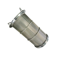 Cylindre de tamisage en fil de cuivre en acier inoxydable 304 316L pour le tamisage des puits d'eau