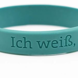 Özel logo ile silikon kauçuk bilezik donut spor bilezik olay bileklik bilezik - Product Image 5