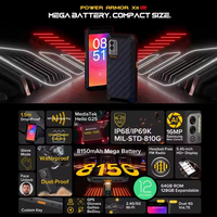 Venta al por Mayor de Fábrica, Teléfonos Móviles Resistentes 4G con NFC, Resistentes al Agua IP68, Android 12, Teléfonos Celulares Resistentes Ulefone Power Armor X11 Pro