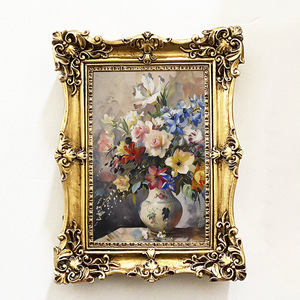 Châu Âu Retro cứu trợ sáng tạo ảnh cưới hình ảnh khung nhựa treo tường trang trí khung phong cách hiện đại - Product Image 3