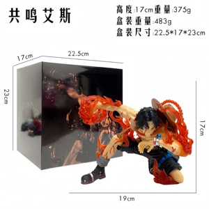Set Exclusivo al por Mayor <span class=keywords><strong>de</strong></span> 6 <span class=keywords><strong>Figuras</strong></span> <span class=keywords><strong>de</strong></span> <span class=keywords><strong>Anime</strong></span>: Ace, Luffy, Zoro, Vivi - Estatuas <span class=keywords><strong>de</strong></span> PVC Multiforma para Colección y Regalo (Venta Minorista Transfronteriza) - Product Image 4