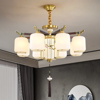 Nueva Lámpara de Araña LED de Estilo Chino para Casas Dúplex, Iluminación Principal para Salas de Estar, Villas, Mezzanines, Dúplex y Techos Altos